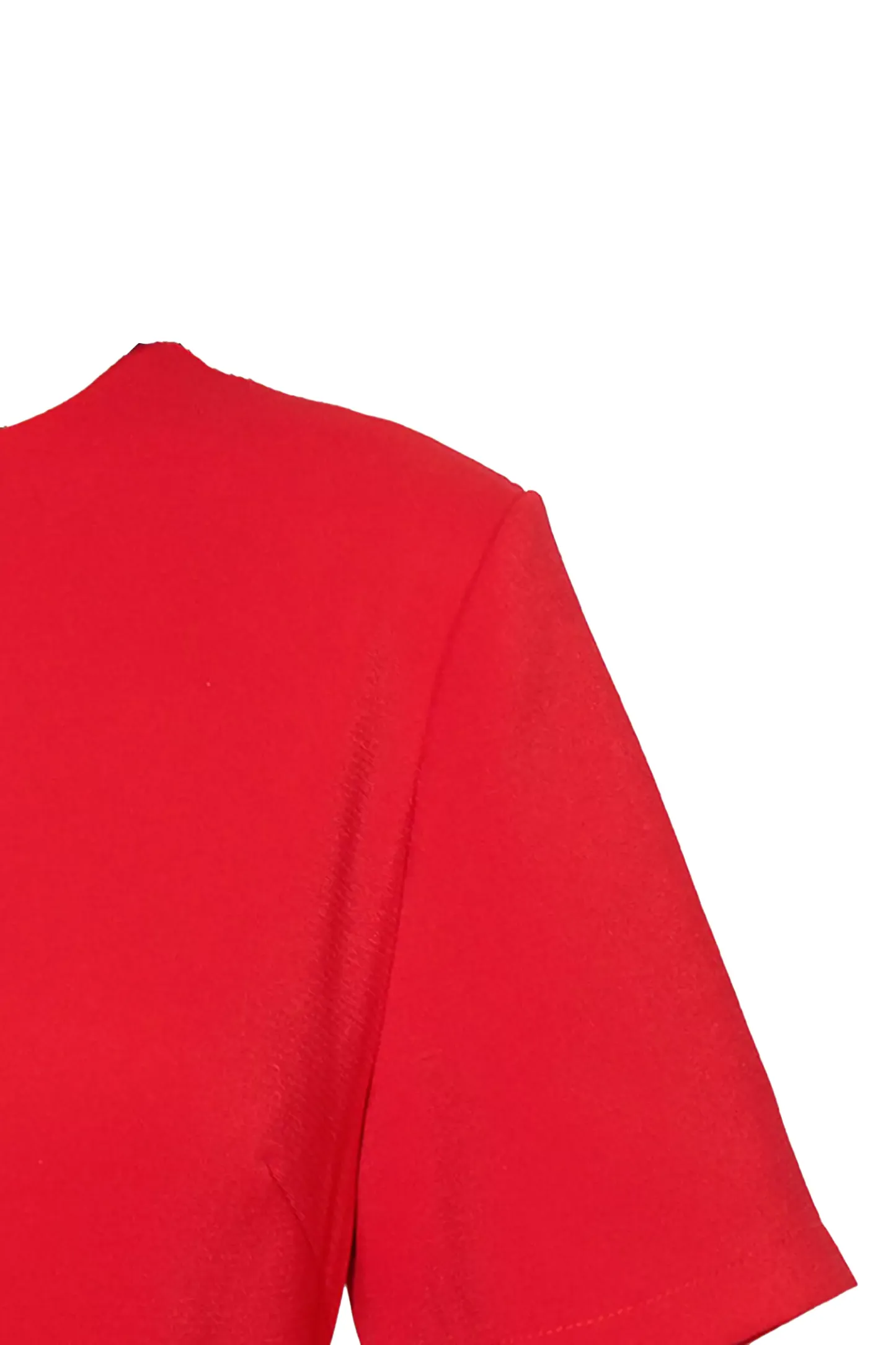 Jesse Red Flower Midi Dress