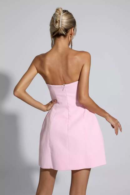 Johnny Pink Floral Mini Dress