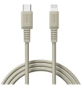sharge Phone Charger MFi Certified USB C to Light Ning Cable, Fast Charging Cord for Phone 14/13/...