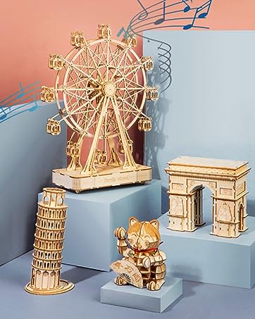 Rolife diy 3d wooden puzzle tg