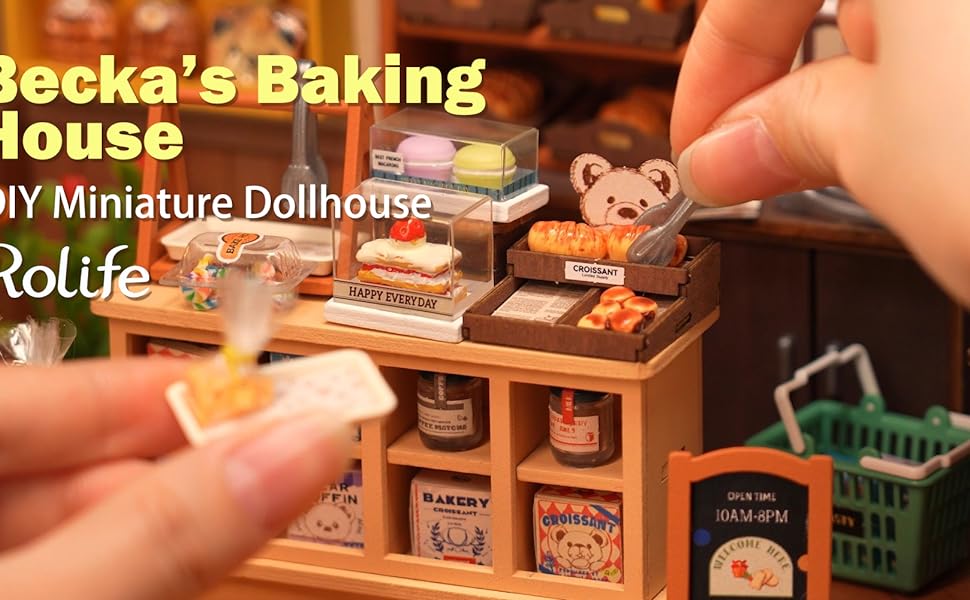rolife diy miniature dollhouse kit dg161