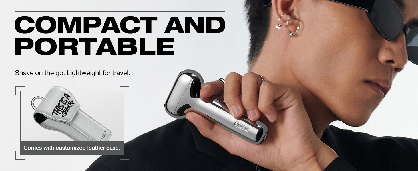 portable foil shaver