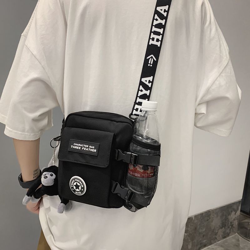 斜挎運動單肩日系街頭潮流休閒挎包