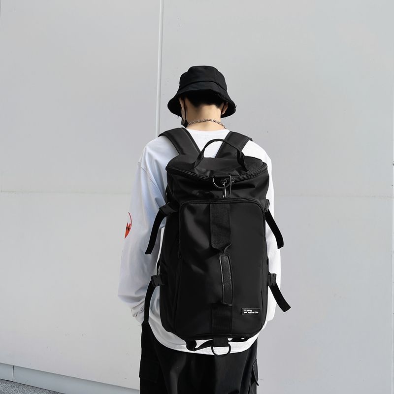 多用雙肩潮流單肩包大容量出差旅行包電腦包手提袋-Nuostyle