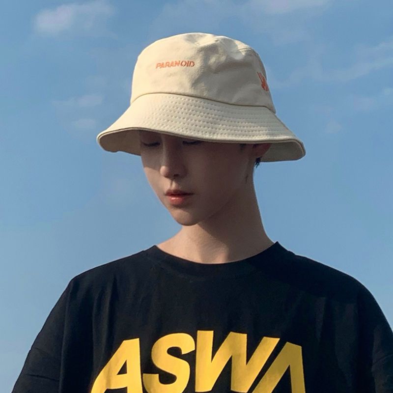韓版潮流百搭圓臉嘻哈戶外防曬遮陽盆帽漁夫帽帽子