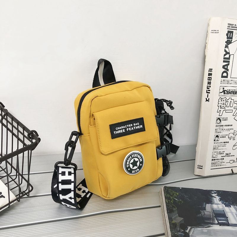 斜挎運動單肩日系街頭潮流休閒挎包