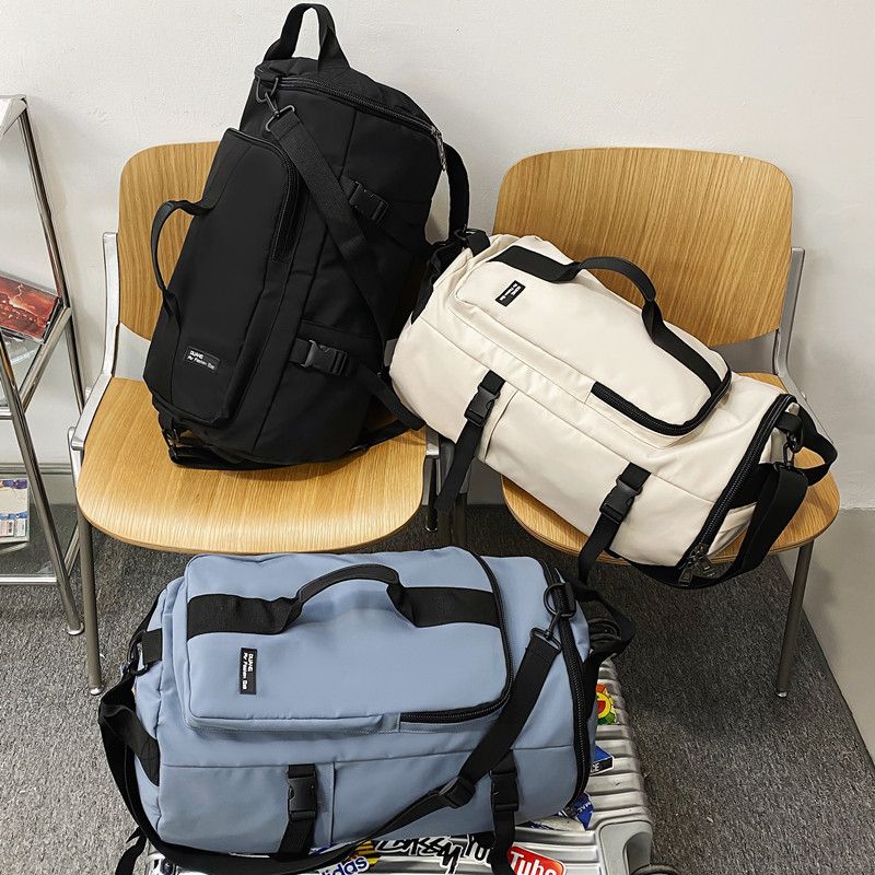 多用雙肩潮流單肩包大容量出差旅行包電腦包手提袋-Nuostyle