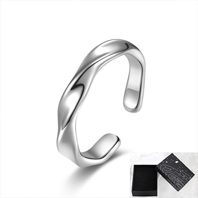 可調節簡約冷淡風ins小眾高級指環戒指首飾