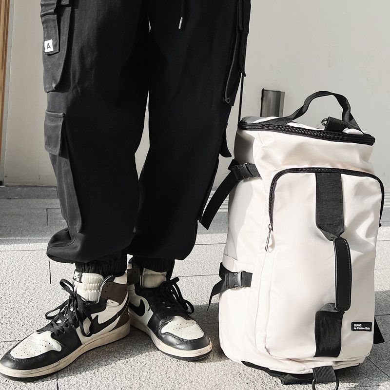 多用雙肩潮流單肩包大容量出差旅行包電腦包手提袋-Nuostyle