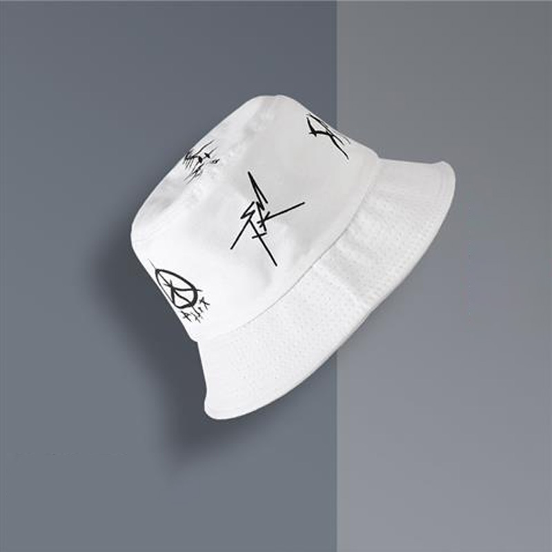 拼接嘻哈街頭日系百搭ins盆帽漁夫帽-Nuostyle