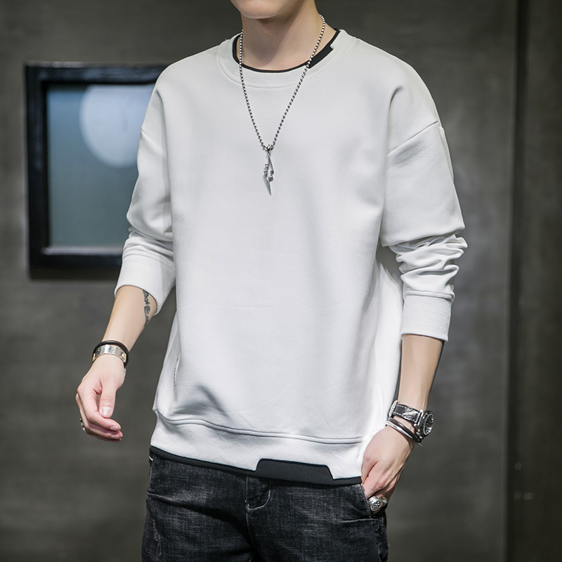 韓版休閒寬鬆型長袖衛衣-Nuostyle