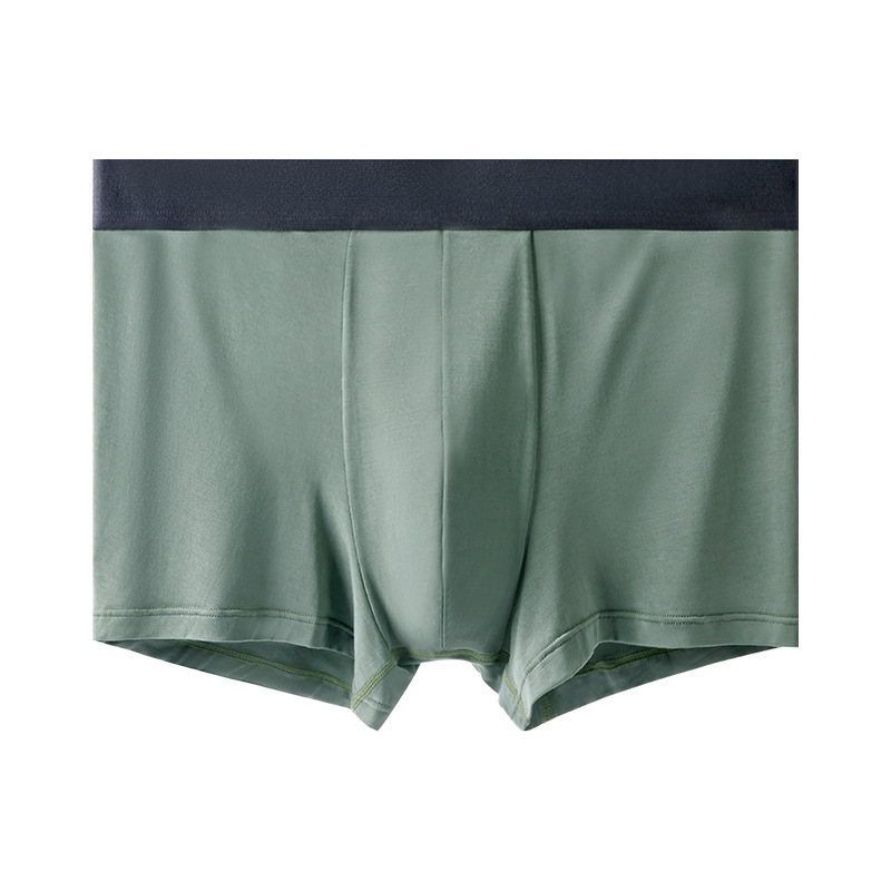 舒適抗菌透氣平角四角內褲-Nuostyle