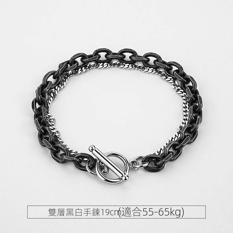 手鍊ins小眾設計手串不掉色可水洗情侶手環