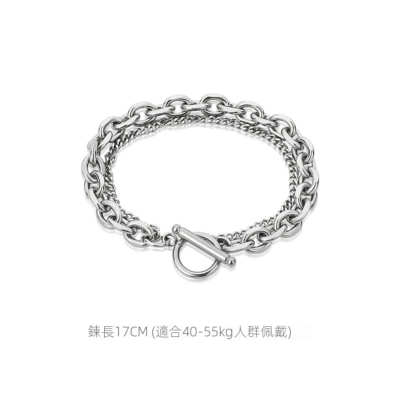 手鍊ins小眾設計手串不掉色可水洗情侶手環