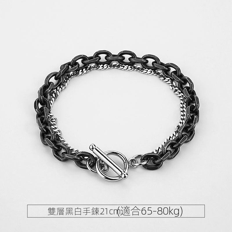 手鍊ins小眾設計手串不掉色可水洗情侶手環