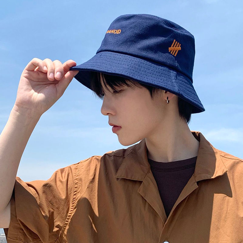 韓版潮流百搭圓臉嘻哈戶外防曬遮陽盆帽漁夫帽帽子