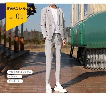 トレンドメンズ必須の自分磨きトレンドメンズ秋冬シーズンスーツ新商品
