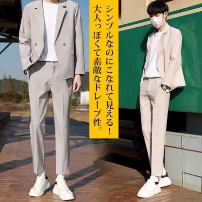 トレンドメンズ必須の自分磨きトレンドメンズ秋冬シーズンスーツ新商品