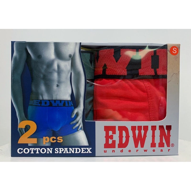 Edwin Underwear Cotton Spandex【EV1296-2】 EDWIN TRUNK 2pcs