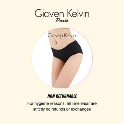 GIOVEN KELVIN Seamless Panty Women Shape Pants Slimming 【HIPSTER】 - Size M to XL (2 pcs, Light weight)