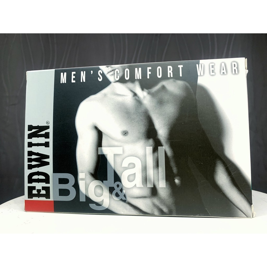 Edwin Mens Underwear Cotton Big And Tall E/B Mini (3 Pcs) EV6023-3