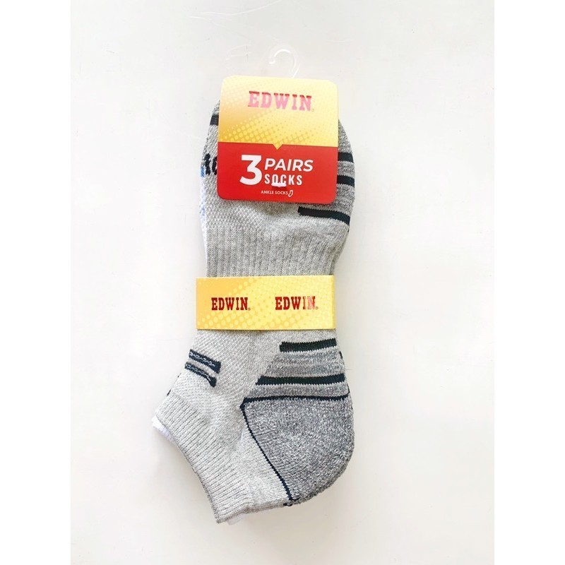 Edwin Unisex Ankle Socks (3 Pairs) EWS3006