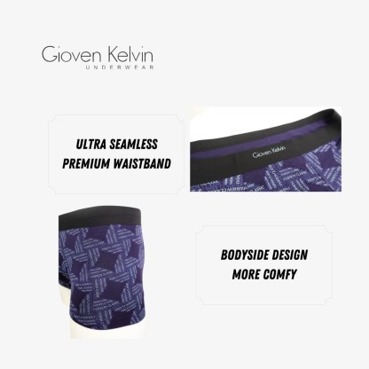 GIOVEN KELVIN MENS UNDERWEAR MODAL SHORTY - Size M to 2XL (2 pcs, Light weight)