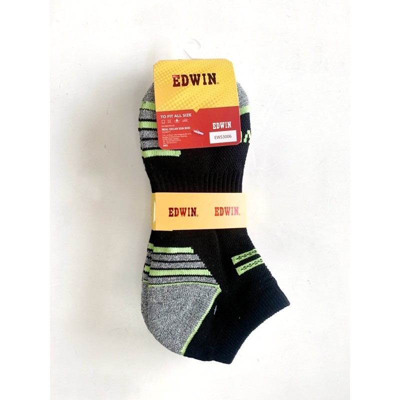 Edwin Unisex Ankle Socks (3 Pairs) EWS3006