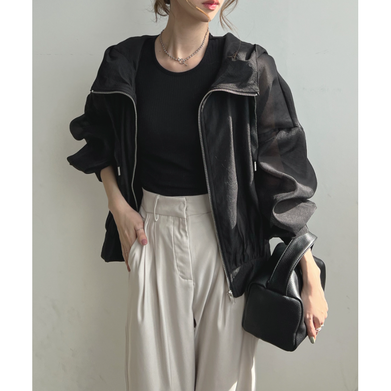 5色入* 透膚日系新款 輕薄連帽防曬衣 女夏季防紫外線遮陽防曬衫