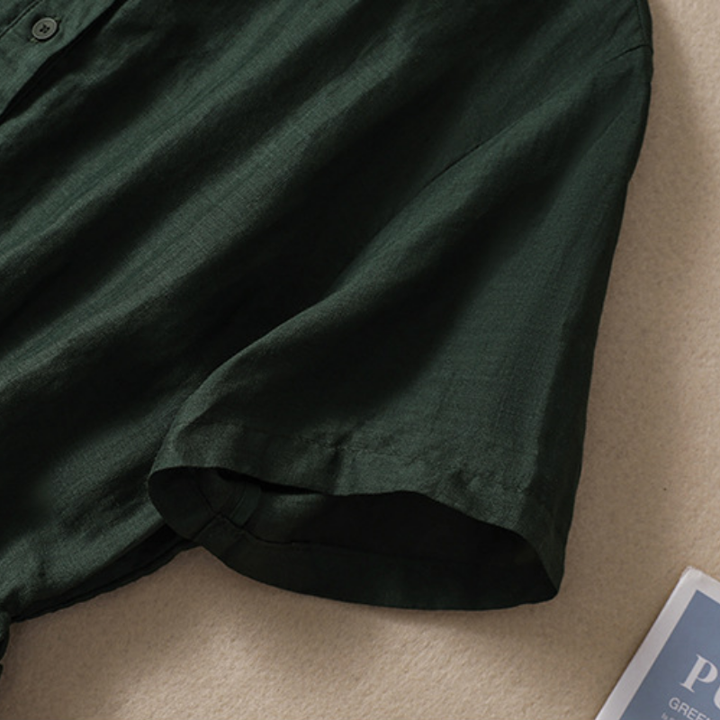 必備百搭款 氣質 棉麻 收腰抽繩 襯衫長裙 休閒洋裝