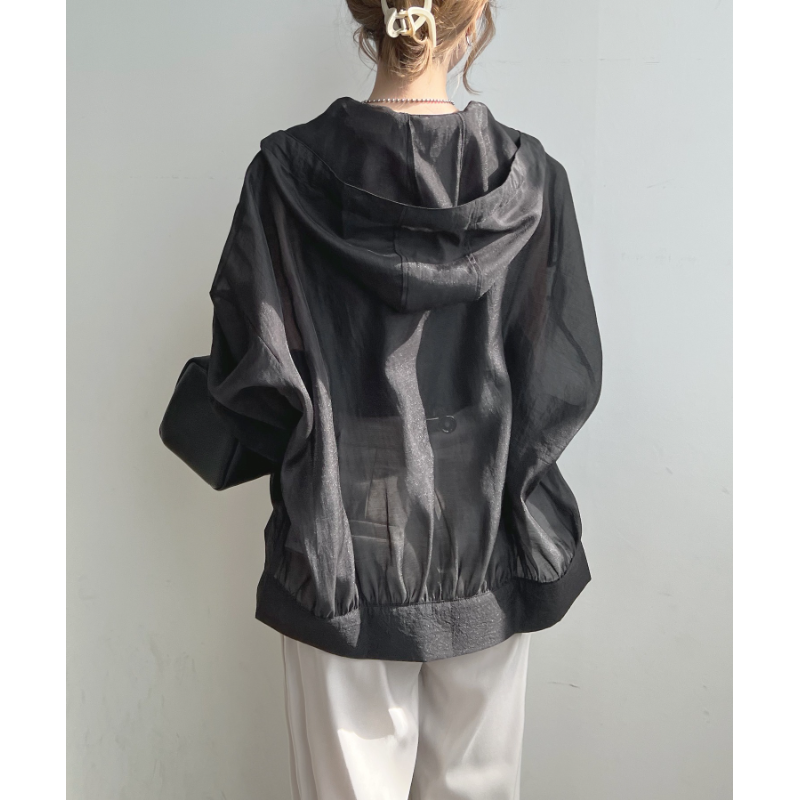 5色入* 透膚日系新款 輕薄連帽防曬衣 女夏季防紫外線遮陽防曬衫