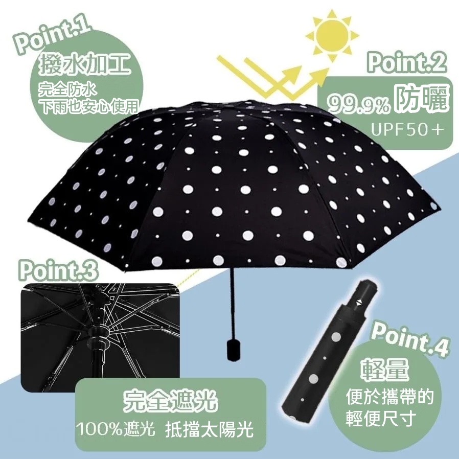 晴雨兩用傘創意日系小清新折疊防曬防紫外線小巧便攜遮陽太陽傘女