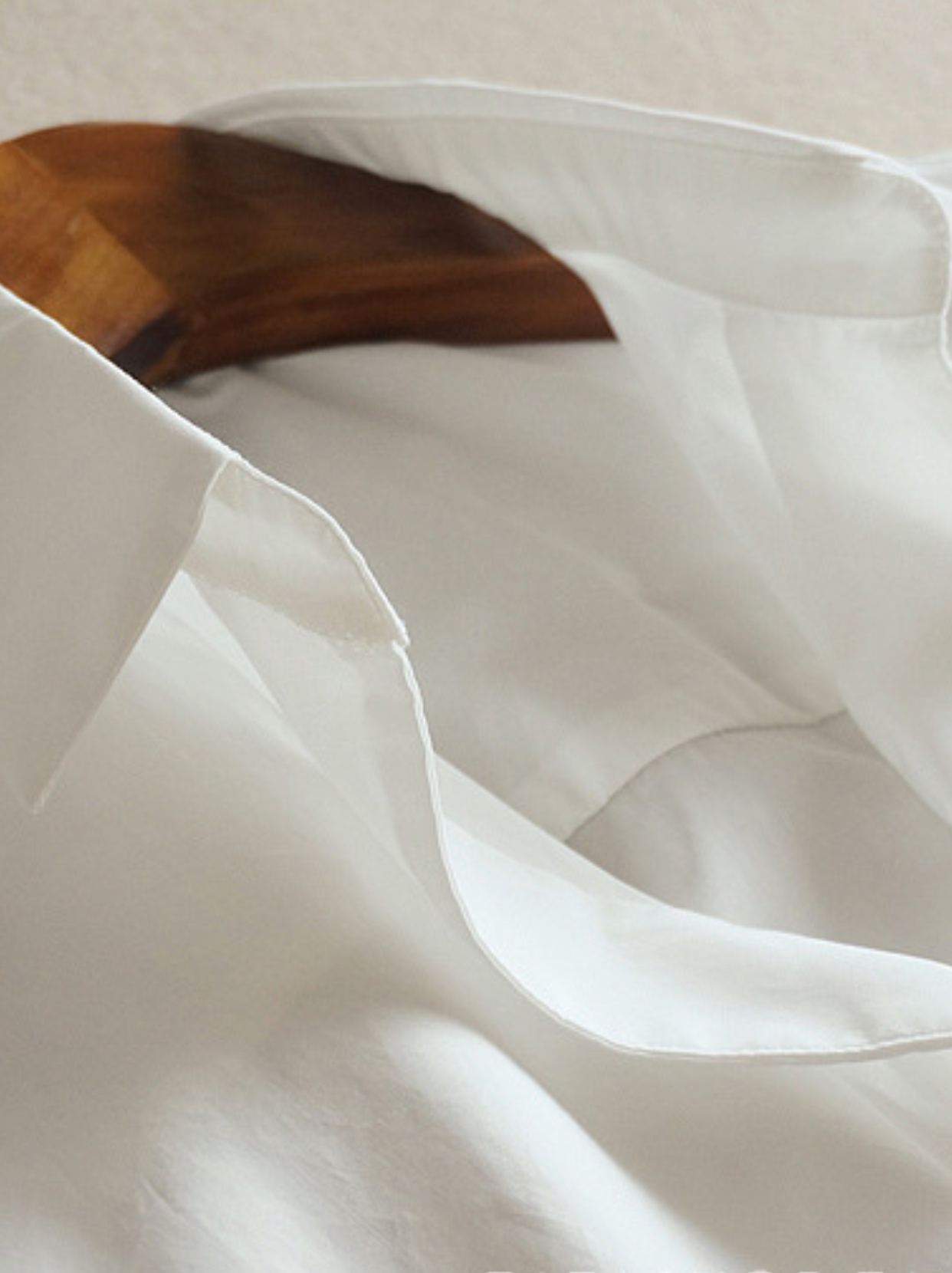 復古夏日V領 蝙蝠袖 通勤顯瘦寬鬆氣質襯衫