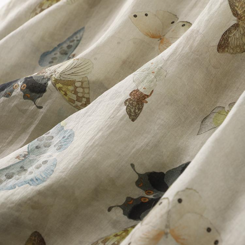 顯瘦清冷 新中式設計 長裙 春夏 新款 國風 連身裙 洋裝