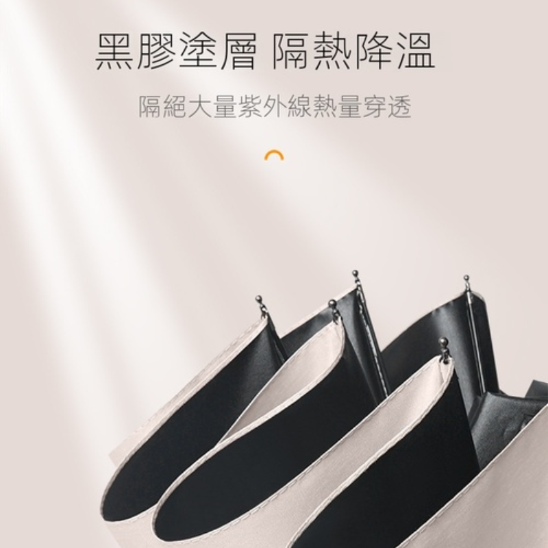 0.5s全自動晴雨傘 環保材質遮陽傘 雙龍骨輕便可折疊