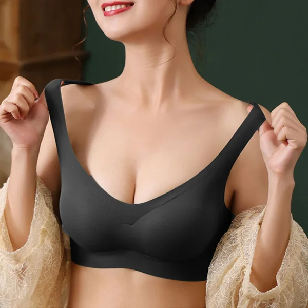 裸穿無感冰絲內衣 高品質Bratop安心聚攏文胸 瑜伽運動背心 無鋼圈零束縛睡眠內衣
