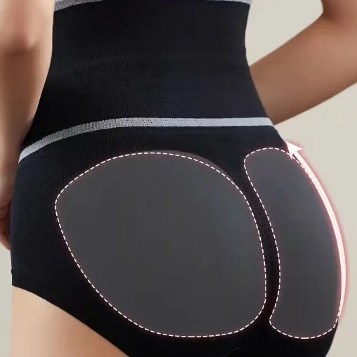 多色可選 無縫高腰內褲女士純棉抗菌無痕透氣收腹包臀性感塑身