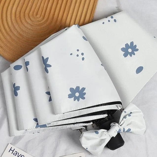 晴雨兩用傘創意日系小清新折疊防曬防紫外線小巧便攜遮陽太陽傘女