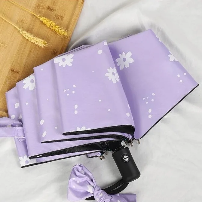 晴雨兩用傘創意日系小清新折疊防曬防紫外線小巧便攜遮陽太陽傘女