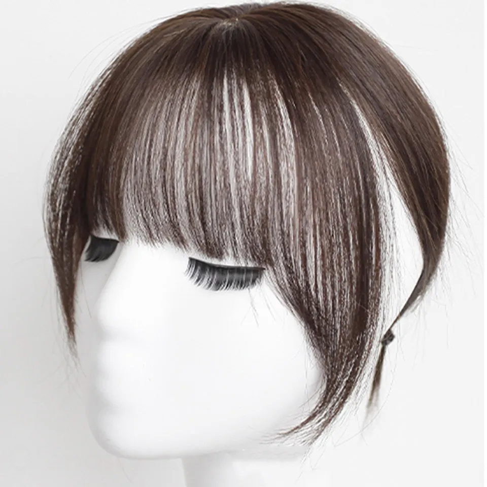 空氣瀏海髮貼 無痕髮片假瀏海 瀏海 髮片 假髮 無痕髮片 bb夾髮片 造型假髮假髮片新娘瀏海 仿真髮假髮