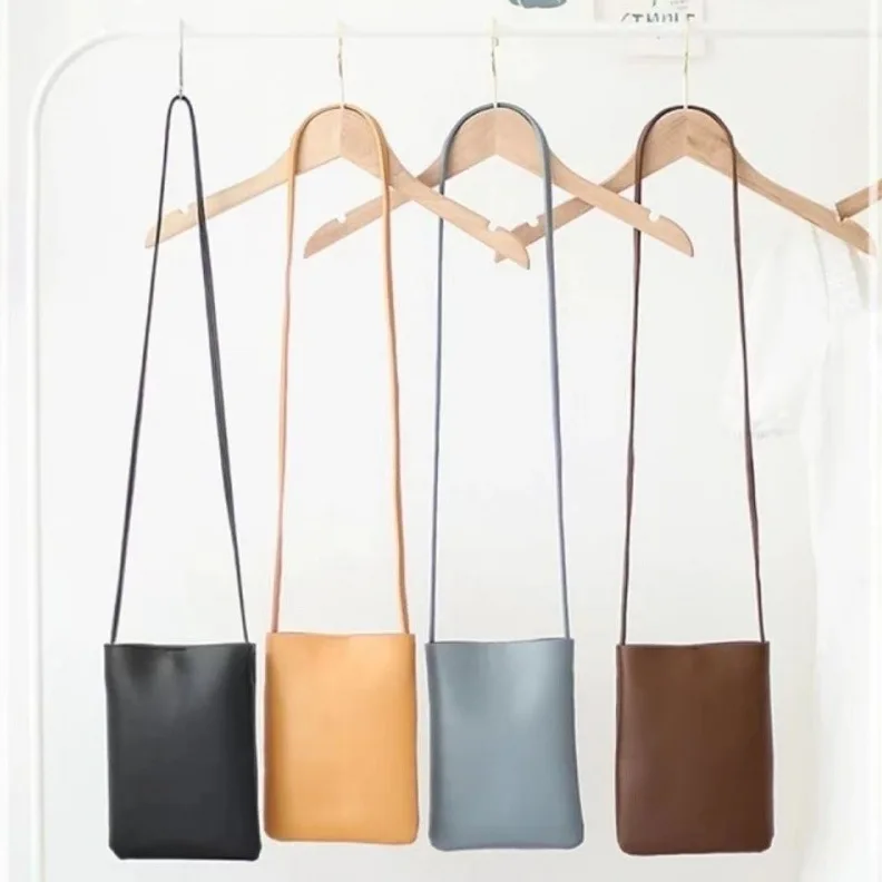 時尚簡約 零錢包 斜背手機包 單肩包