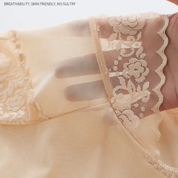 簡約好搭 無痕 高腰提臀 收腹褲 塑身美體褲 蕾絲 薄款 收小肚肚 三角褲 內褲