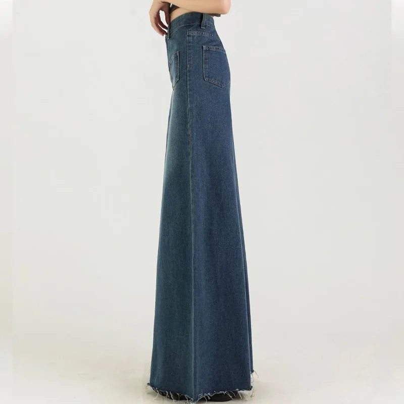 簡約 大尺碼限定 視覺-5KG 大版型 遮肉 顯瘦 休閒褲 牛仔褲