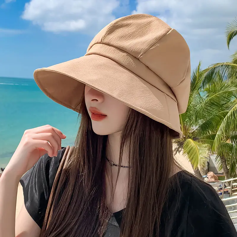 自由調節 隨意收納 八角遮陽帽漁夫帽堆堆帽貝雷帽三合一 遮陽防曬