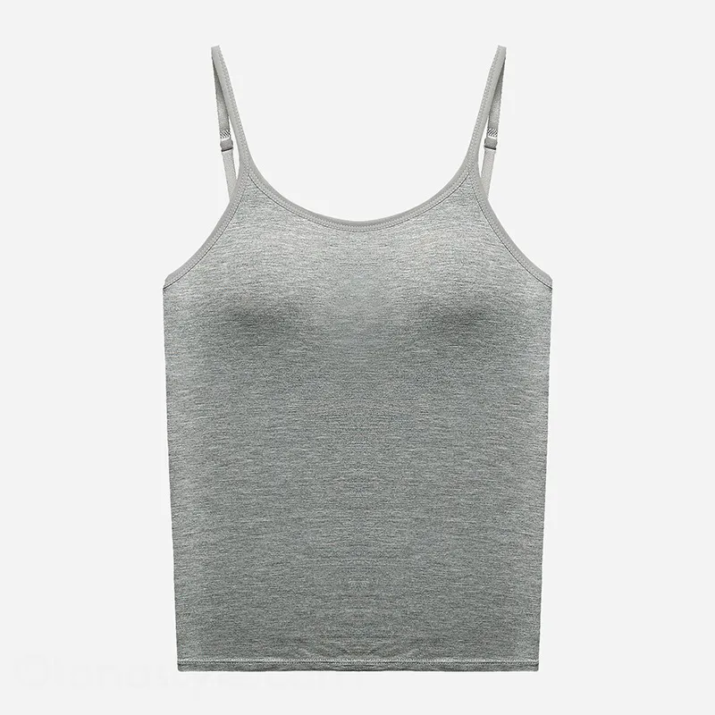 裸感無痕Bratop 美背一體杯吊帶背心薄款純色舒適聚攏防下垂帶胸墊固定杯內衣