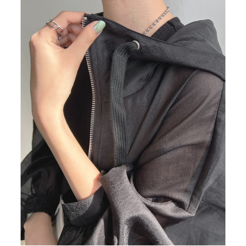 5色入* 透膚日系新款 輕薄連帽防曬衣 女夏季防紫外線遮陽防曬衫