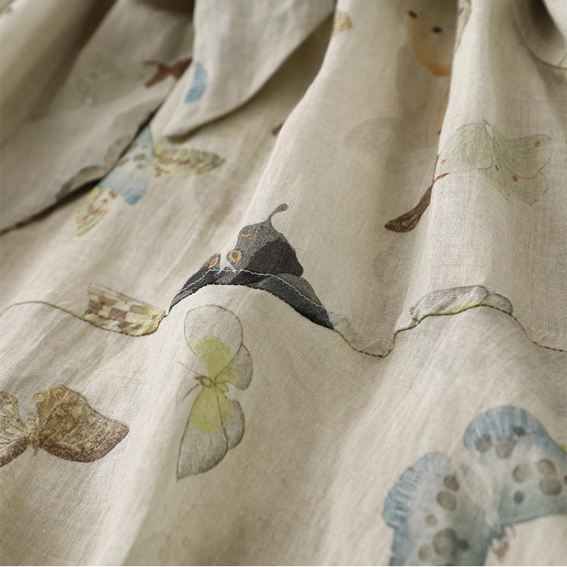 顯瘦清冷 新中式設計 長裙 春夏 新款 國風 連身裙 洋裝