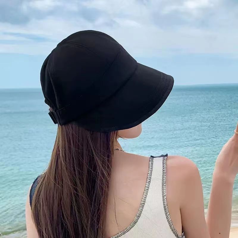 正韓自訂 率性時尚六角頂防曬全臉防曬遮陽帽