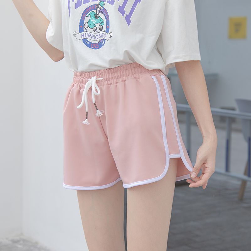 超高C/P值 真理褲 高腰防走光韓版三分闊腿短褲