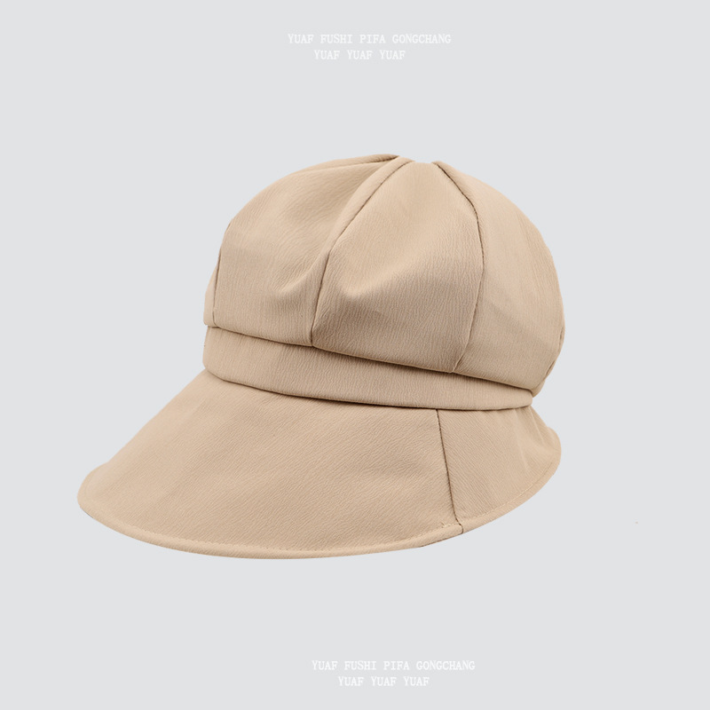 自由調節 隨意收納 八角遮陽帽漁夫帽堆堆帽貝雷帽三合一 遮陽防曬